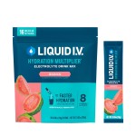 Liquid I.V. Hydration Multiplier - Guava | Electrolyte Powder Drink Mix | 1 Pack (16 Servings)