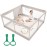Baby Playpen,Playpen for Babies and Toddlers, Play Pen for Kids, Play Pen for Babies and Toddlers (47 * 47 inch playpen Without mat)