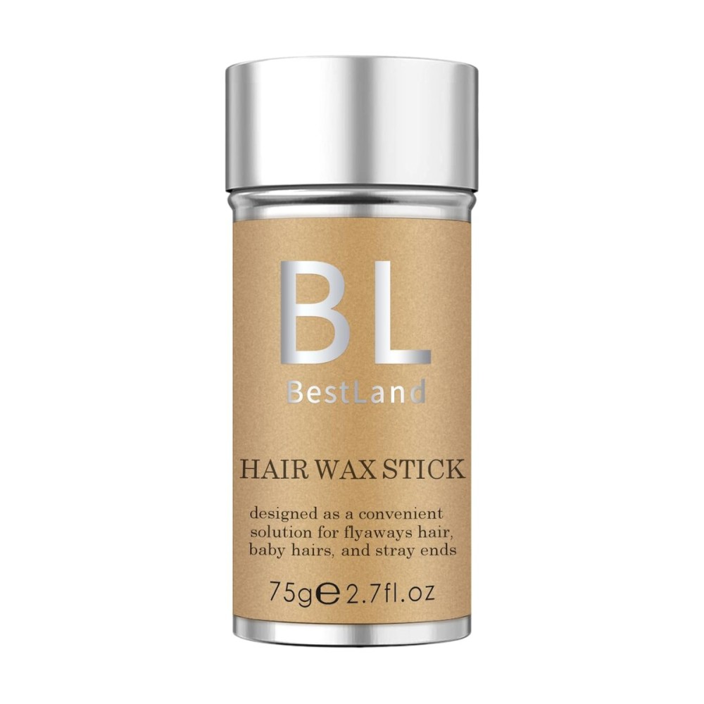 BestLand Hair Wax Stick - Non-Greasy, No-Residue Tamer for Flyaways, Frizz & Baby Hair, Styling Stick for Edges & Slick Back Looks, for Women, Men & Kids