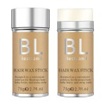 BestLand 2 Pack Hair Wax Stick, Styling Stick for Edge Control, Hair Finishing, and Frizz/Baby Hair Taming - Slick Back Stick for Kids & Women, Tamer for Flyaways, Hair Bun Maker