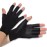 Donfri Copper Infused Compression Arthritis Gloves, Fingerless Carpal Tunnel Pain Relief Gloves For Man Women, Hand Support Wrist Brace for Rheumatoid, Tendonitis, Swelling, Crocheting, Typing (L)