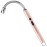 Electric Candle Lighter Long Flexible Neck Windproof Flameless USB Rechargeable Plasma Arc Lighter for Grill Firework Kitchen Camping (Rosegold)
