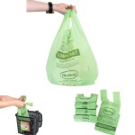 2.6 Gallon Compostable Bags with Handles by BioBag, 150 Count, BPI Certified, Meets ASTM D6400 Standards, Made in USA, Easy-Carry Kitchen Bin Liners