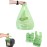 2.6 Gallon Compostable Bags with Handles by BioBag, 150 Count, BPI Certified, Meets ASTM D6400 Standards, Made in USA, Easy-Carry Kitchen Bin Liners
