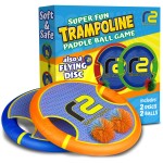 Toss & Catch Outdoor Games for Kids: Paddle & Disc Sports Play Toys for Ages 5-15, Easter Basket Stuffers for Boys, Fun Gifts for Boys & Girls, Interactive Game for 2025 - Easter Gifts for Kids