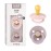 BIBS Pacifiers Colour Collection | Natural Rubber Baby Pacifier | Set of 2 BPA-Free Soothers | Made in Denmark | 6+ Months (Pack of 2) | Blossom/Dusky Lilac