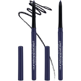 Maybelline Unstoppable Waterproof Mechanical Blue Eyeliner Pencil, Easy to Apply, Smooth Glide, Up to 24 Hour Wear, Sapphire, Pack of 2