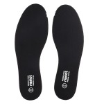 riemot Memory Foam Insoles for Women Men Super Soft Replacement Innersoles for Slippers Sneakers Running Shoes Boots Liners Comfort Cushioning Shoe Insert Black EU 37.5, 6.5 Women/3.5 Men
