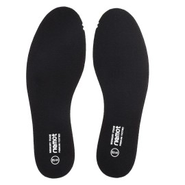 riemot Memory Foam Insoles for Women Men Super Soft Replacement Innersoles for Slippers Sneakers Running Shoes Boots Liners Comfort Cushioning Shoe Insert Black EU 36, 5 Women/3 Men