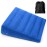 USHMA Inflatable Wedge Pillow, Portable Travel Wedge Pillow, Fast Inflation & Deflation Inflatable Wedge Pillows for Travel, Blow Up Sleeping Back Knee Bed (Blue)