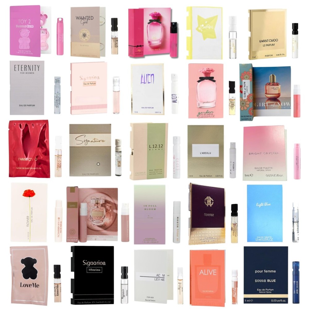 Infinite Scents Perfume Sampler Set for Women - 12 Randomly Selected Designer Fragrances