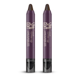 Style Edit Root Touch Up Stick for Gray Hair Coverage and Dark Brown, Temporary Hair Color, Premium Shading Sponge Pen, Hair Makeup Cover Up, 0.11 oz 2 Pack