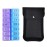 VOFOON Travel Pill Organizer 2 Times a Day, Large AM PM Pill Organizer 7 Day, PU Leather Daily Pill Box Case, Weekly Pill Medicine Organizer for Vitamins Medicine Fish Oils Supplements (L Size)