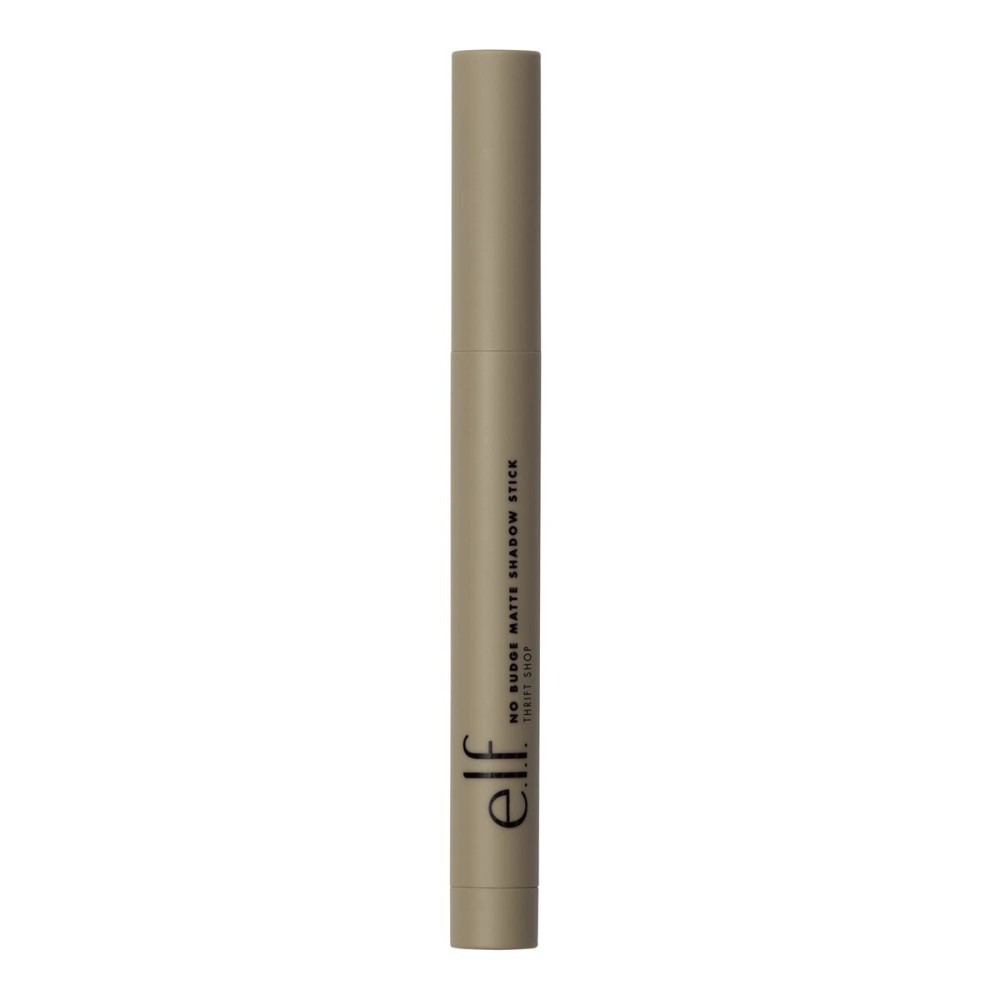 e.l.f. No Budge Matte Shadow Stick, One-Swipe Cream Eyeshadow Stick, Long-Wear & Crease Resistant, Matte Finish, Vegan & Cruelty-Free, Trift Shop