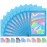 TIFICAL 100 PCS Holographic Bags for Lashes, Candy, Small Baggies Sample Bag Smell Proof Packaging Bag for Jewelry, Present, Resealable Bags for Small Business