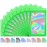 TIFICAL 100 PCS Holographic Bags for Lashes, Press On Nails, Candy, Small Baggies Sample Bag Smell Proof Packaging Bag for Jewelry, Resealable Bags for Small Business, Food Storage Bags
