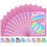 TIFICAL 100 PCS Holographic Bags for Lashes, Press On Nails, Candy, Small Baggies Sample Bag Smell Proof Packaging Bag for Jewelry, Resealable Bags for Small Business, Food Storage Bags