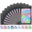 TIFICAL 100 PCS Holographic Bags for Lashes, Press On Nails, Candy, Small Baggies Sample Bag Smell Proof Packaging Bag for Jewelry, Resealable Bags for Small Business, Food Storage Bags