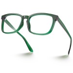 VISOONE Blue Light Blocking Glasses Square with Anti Computer Glare for Gaming Women and Men MONTANA