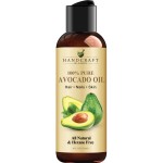 Handcraft Blends Avocado Oil - Cold-Pressed 4 Fl Oz - 100% Pure and Natural - Premium Grade Carrier Oil for Skin and Hair - Hair and Body - Massage - Hexane-Free
