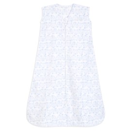 HALO Sleepsack Micro-Fleece Wearable Blanket, TOG 1.0, Fox Faces, Medium