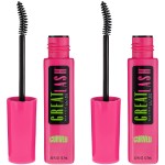 Maybelline Great Lash Curved Brush Washable Mascara, Volumizing, Lengthening and Curling Mascara, Very Black, 1 Count