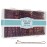 300 Pcs Bobby Pins Brown, EWAGOA Brown Hair Pins for Women Girls and Kids, Invisible curled Hair clips with Storage box, Pain-Free Hairpins2 Inch Brown