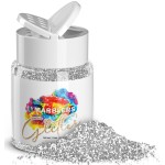 MARBLERS Twinkle Glitter [Silver] 1.5oz (42g) | Fine | Non-Toxic, Vegan, Cruelty-Free | Face, Body, Eyeshadow, Hair, Festival, Party Makeup | Nail Art, Polish | Resin, Tumbler, Slime, Craft