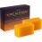 VALITIC Kojic Acid Soap for Hyperpigmentation - with Glutathione, Collagen & Vitamin C - Natural Soap Bars with Turmeric - Original Japanese Complex for Dark Spot Correction - 4 Pack