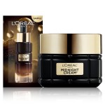 L\'Oreal Paris Age Perfect Anti-Aging Midnight Cream, Face Moisturizer to Reduce Wrinkles and Firm Skin, 1.7oz + Serum Sample