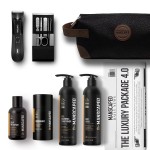 MANSCAPED The Luxury Package 4.0 Includes: The Lawn Mower 4.0 Electric Trimmer, The Shears 2.0 Nail Kit, Crop Preserver, Deodorant, Body Wash, 2-in-1 Shampoo & Conditioner, The Shed Toiletry Bag