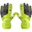 Sportout Youth&Adult Goalie Goalkeeper Gloves,Strong Grip for The Toughest Saves, with Finger Spines to Give Splendid Protection to Prevent Injuries,3 Colors (Green, 9)