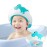 Shower Cap for Kids, Baby Toddler Hair Washing Shield, Visor Hat for Eyes and Ears Protection for 0-9 Years Old Children, Cute shape Shampoo Cap Makes the Baby Bath More Fun (Dinosaur, Blue)
