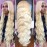 Arabella 613 Lace Front Wig Human Hair 13x4 Blonde Lace Front Wigs Human Hair 210% Density Body Wave 613 Frontal Wig Pre Plucked With Baby Hair (28inch, 613 13X4 body wave wig)