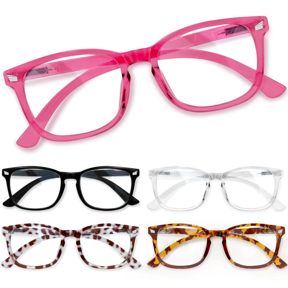 CCVOO Reading Glasses for Women/Men, Eyeglasses, Blue Light Readers for Women/Men, Computer Eye Glasses, Cheaters