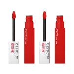 Pack of 2 Maybelline New York SuperStay Matte Ink Liquid Lipstick, Individualist  320