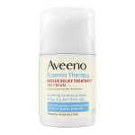 Aveeno Eczema Therapy Rescue Relief Treatment Gel Cream, Colloidal Oatmeal Skin Protectant, Formula Instantly Soothes & Cools Itchy Dry Skin Flare-Ups, Steroid & Fragrance Free, 1.5 Oz