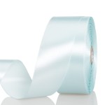 YASEO 1 1/2 Inch Light Blue Solid Satin Ribbon, 50 Yards Craft Fabric Ribbon for Gift Wrapping Floral Bouquets Wedding Party Decoration