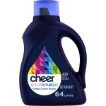 Cheer Liquid Laundry Detergent, 64 Loads, 92 fl oz, HE Compatible