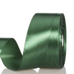 YASEO 1 1/2 Inch Dark Green Solid Satin Ribbon, 50 Yards Craft Fabric Ribbon for Gift Wrapping Floral Bouquets Wedding Party Decoration