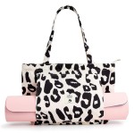 Yoga Mat Bag For Women,WllWOO For 1/4-Inch 1/3-Inch Yoga Mat Thick Large Zippered Opening &Side Pocket For Gym Bag Yoga Mat Carrier