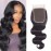 Body Wave 5x5 HD Lace Closure Free Part 100% Unprocessed Virgin Brazilian Human Hair Swiss Lace Closure Bleached Knots Pre Plucked With Baby Hair Natural Color 14 Inch
