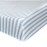 HonestBaby Unisex-Baby Fitted Crib Sheets Set Standard Mattress, 100% Organic Cotton Baby Boys, Girls, Neutral, 1 Pack - Sage, One Size