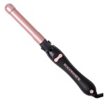 The Beachwaver Co. B1 Rotating Curling Iron - Automatic 1 Ceramic Curling Iron - Easy-to-Use Spinning Wand for Long-Lasting Waves, Auto-Shut Off, Travel-Friendly, Dual Voltage (BW160), Midnight Rose