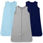 TotAha Sleep Sack 12-18-24 Months 3-Pack, Buttery Soft Baby Wearable Blanket, Light Baby Sleeping Bag with 2-Way Zippers for Boys and Girls, 0.5 TOG
