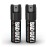 Byrna BGR MAX Pepper Spray + Tear Gas | Maximum Stopping Power | Attacker Tracker UV Marking DYE Technology | Military Strength Self-Defense Stream Spray (0.5 OZ (2 Pack))