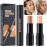 2 Colors Cream Contour Sticks Makeup Kit, Primer Face Highlighter Contouring for Beginners, Highlight and Contour Kit, Cream Concealer Makeup Blur Stick, Primer Face Corrector 3