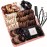 YANRONG Brown Hair Ties For Women Girls,Elastic Ponytail Holders Rubber Band For Thick Hair & Thin Hair Fashion Hair Accessories Set809PCS