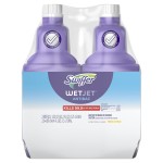Swiffer WetJet Solution Refill for Floor Mopping and Cleaning, All Purpose Multi Surface Floor Cleaning Solution, Fresh Citrus Scent, 1.25 Liters (2 Pack)
