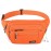 CXWMZY Fanny Packs For Women & Men Waist Pack Hip Bum Bag with Multi-Pockets Large Capacity Waterproof Casual Bum Bag for Disney Traveling Casual Cycling Running Hiking (Orange)
